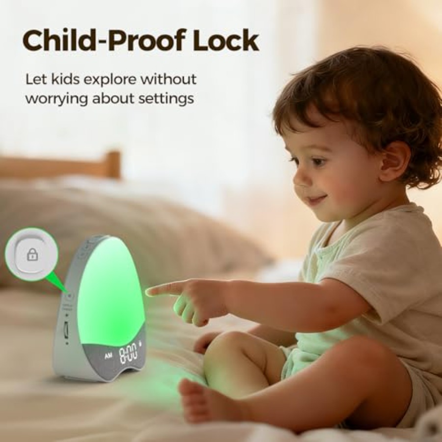 Ok to Wake Alarm Clock for,Sle - Sound Sleep Trainer Clock incelemesi ve fiyatı