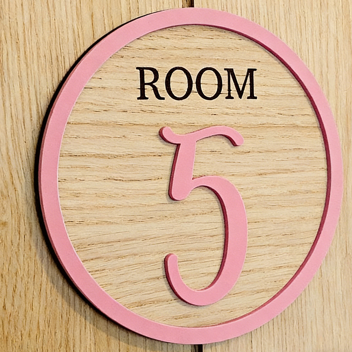 1Pc Cutom Pink Room Number Woo - Baby Nursery Decorations incelemesi ve fiyatı