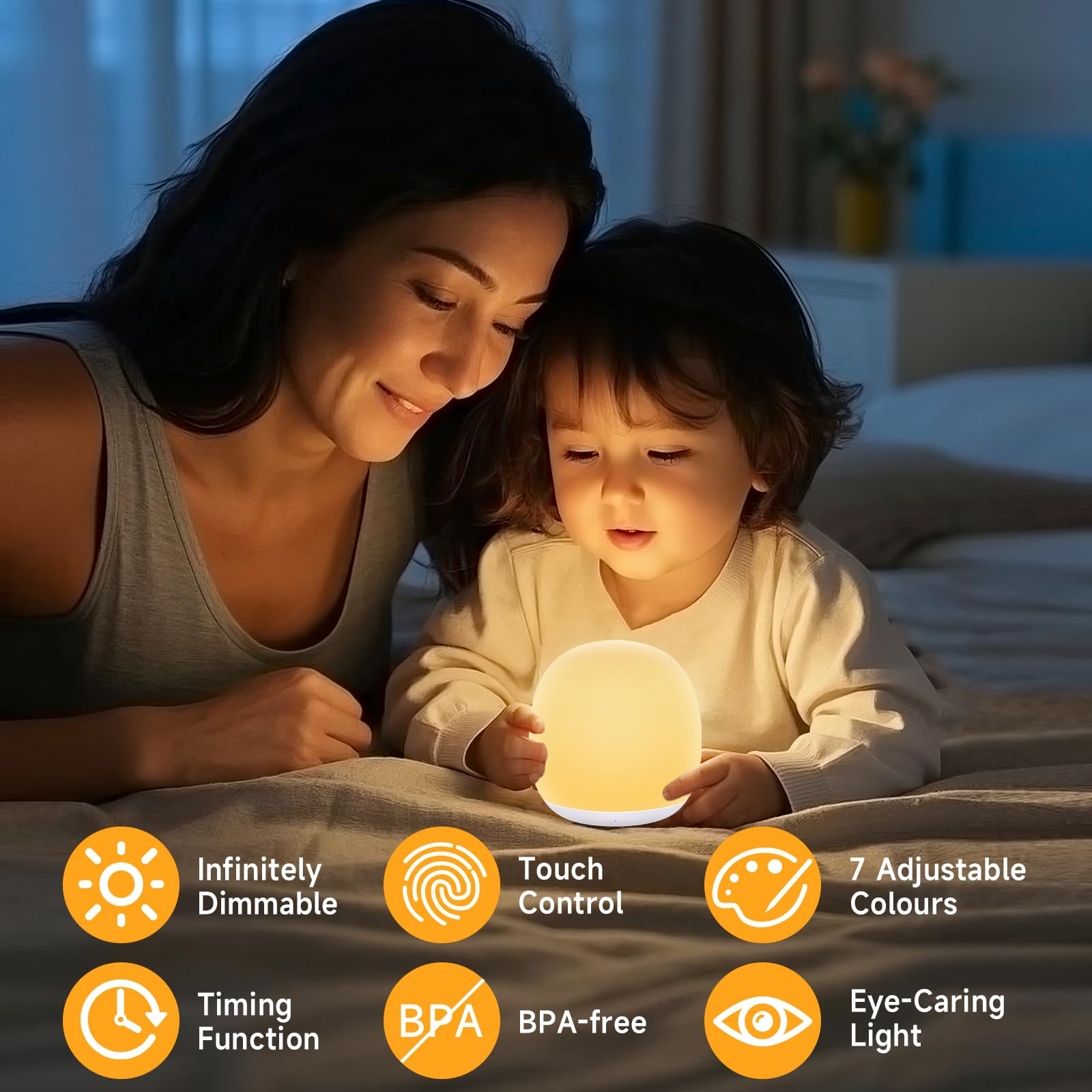 Nursery Night Lamp Baby Night  - Baby Nursery Colors incelemesi ve fiyatı