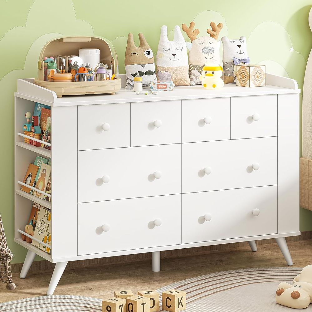 Children's 8-Drawer Dresser, N - Baby Nursery Drawers incelemesi ve fiyatı