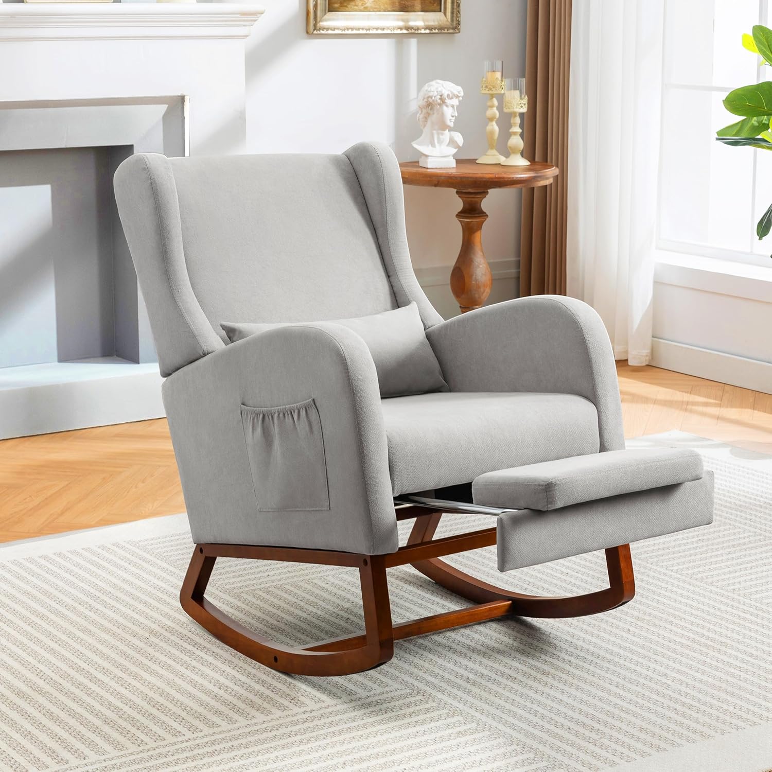 Nursery Rocking Chair with Foo - Rocking Chair Nursery incelemesi ve fiyatı