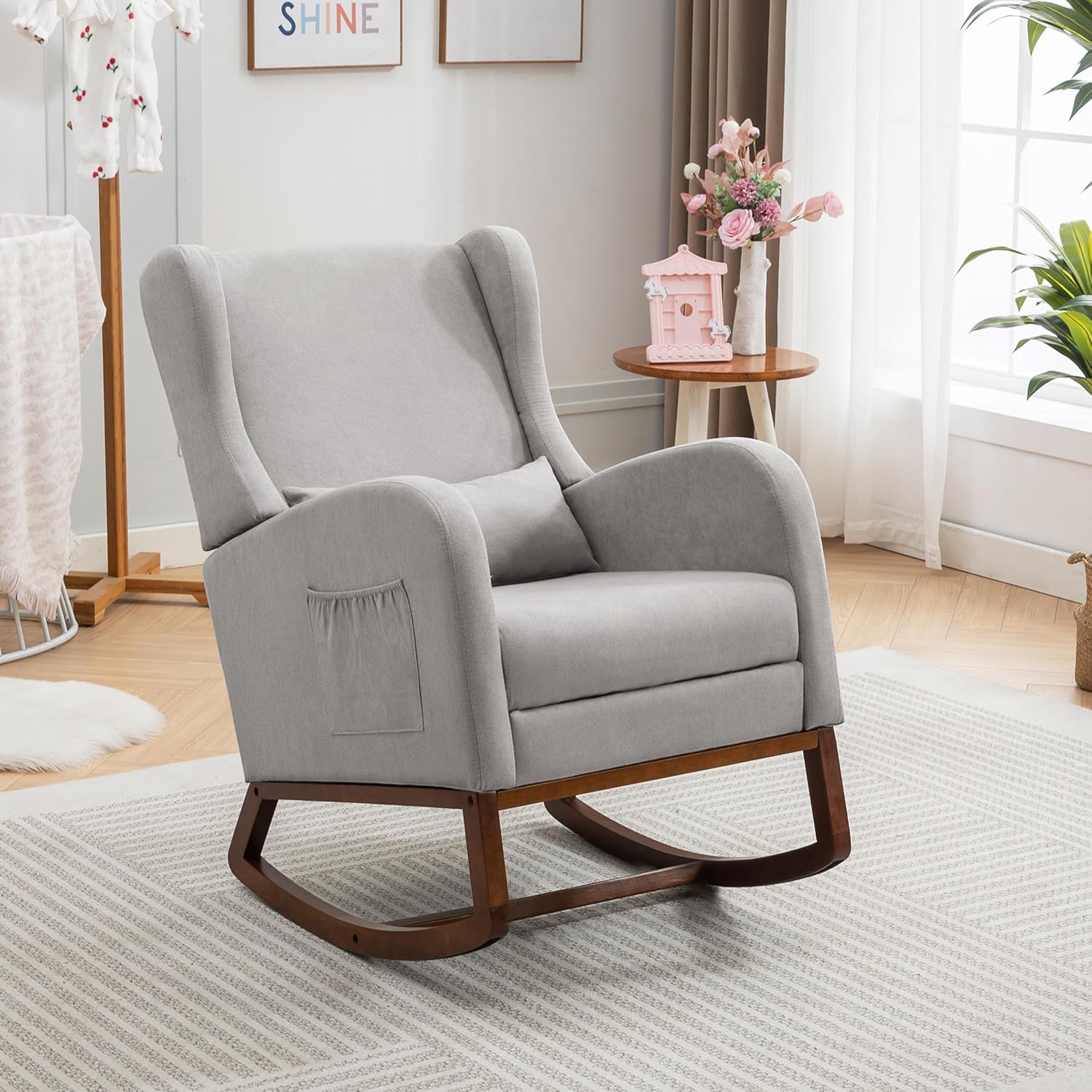 Nursery Rocking Chair with Foo - Rocking Chair Nursery incelemesi ve fiyatı