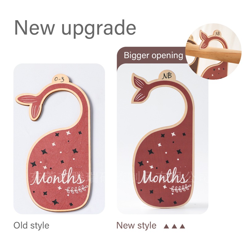 Wooden Baby Clothes Dividers W - Baby Nursery Wardrobe incelemesi ve fiyatı