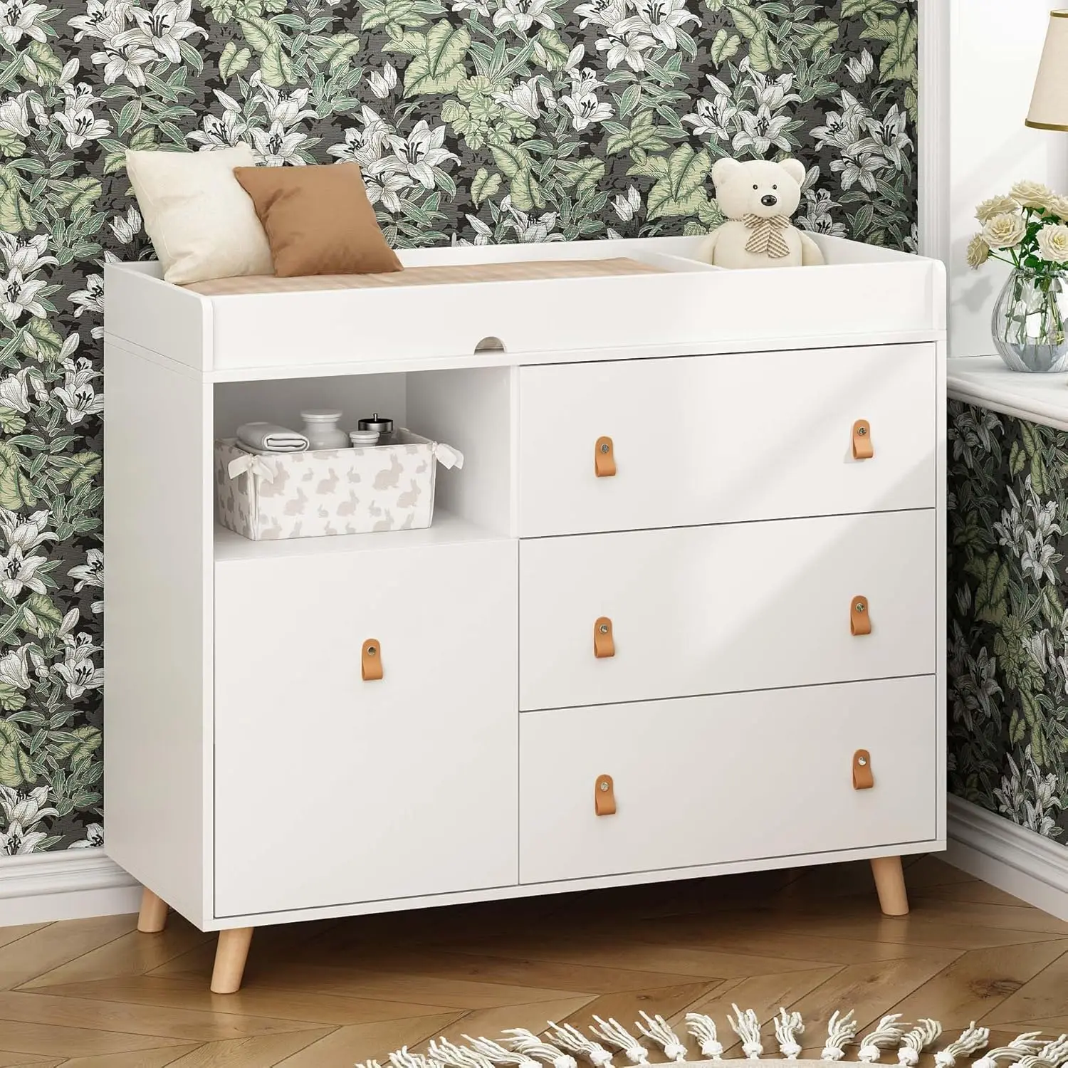 Baby Dresser Changing Table wi - Baby Nursery Dresser Changing Table incelemesi ve fiyatı