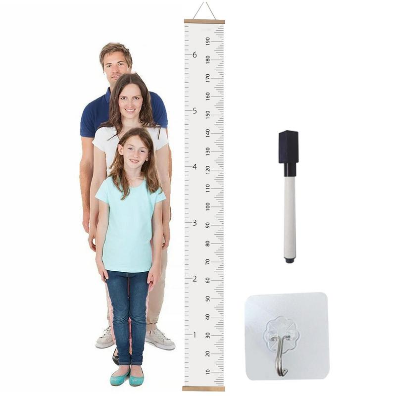 Kids Growth Chart Fabric Canva - Baby Nursery Stores incelemesi ve fiyatı