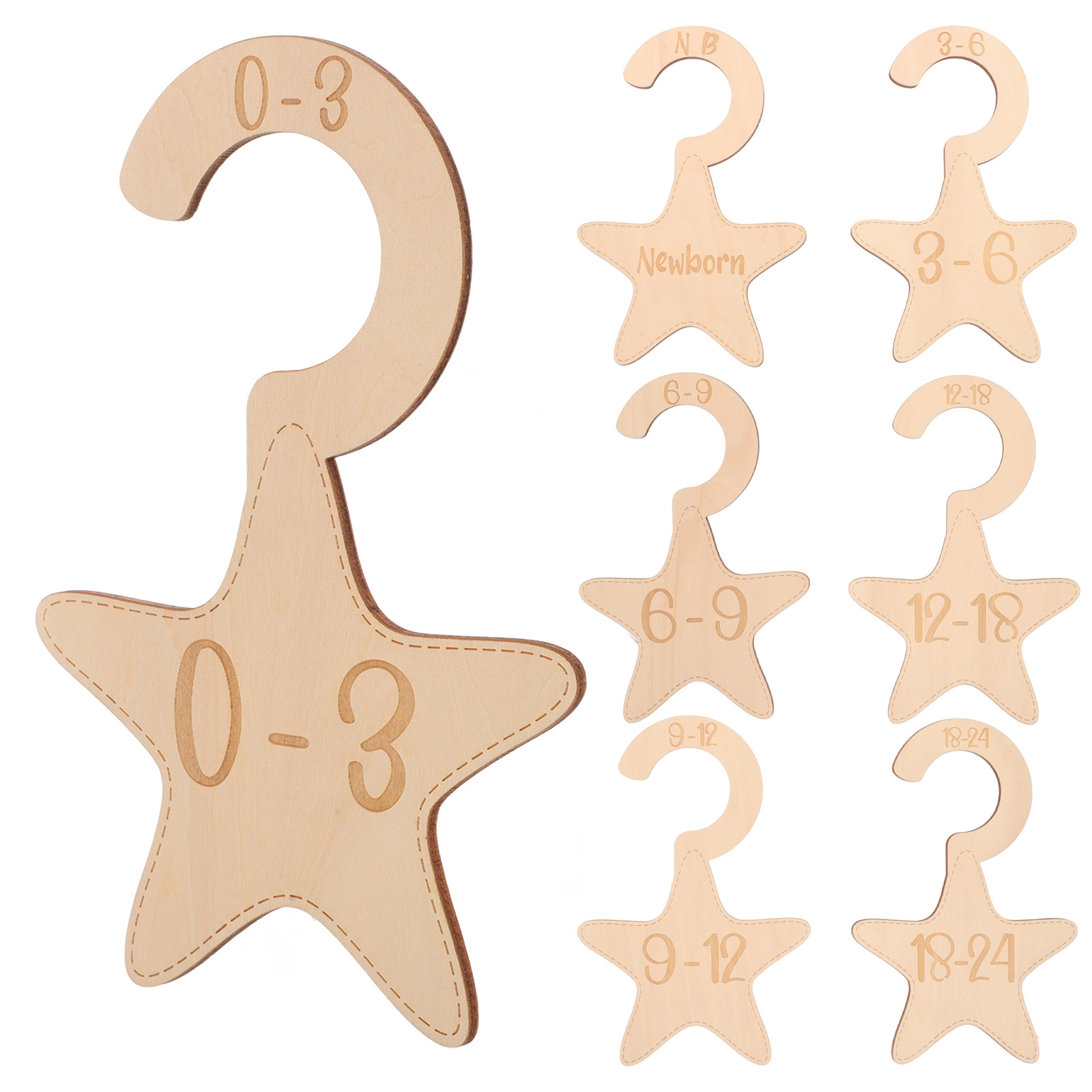 7Pcs Wooden Baby Wardrobe Divi - Baby Nursery Wardrobe incelemesi ve fiyatı