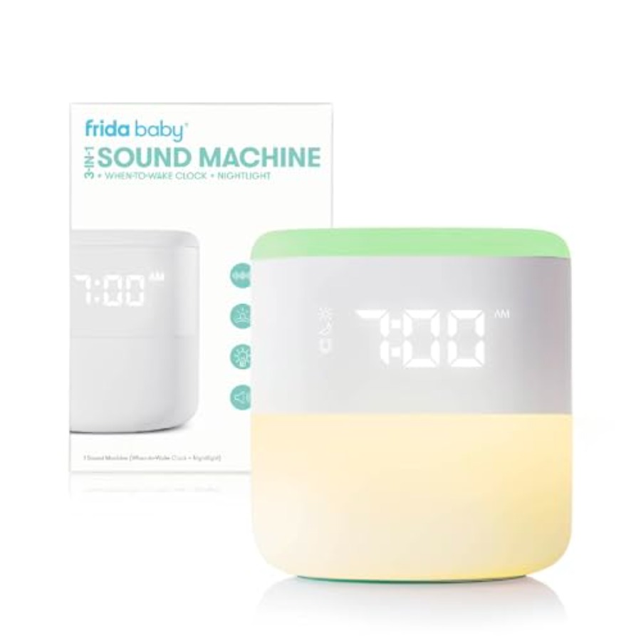 Frida Baby 3-in-1 Alarm Clock  - Sound Sleep Trainer Clock incelemesi ve fiyatı