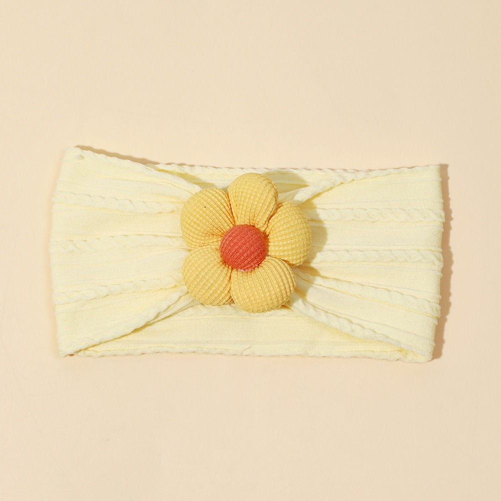 Cute Flower Infant Wide Headba - Baby Wrap Stretchy incelemesi ve fiyatı