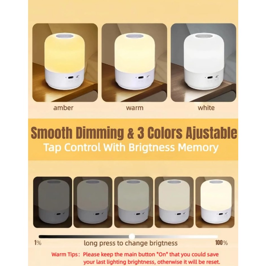 Portable Baby Night Light, 3 C - Baby Nursery Colors incelemesi ve fiyatı