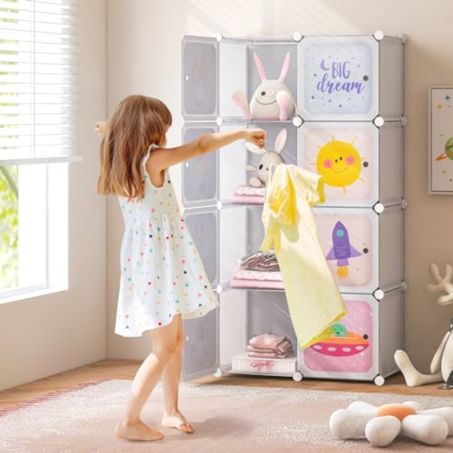 Wardrobe Kid Closet Portable B - Baby Nursery Wardrobe incelemesi ve fiyatı