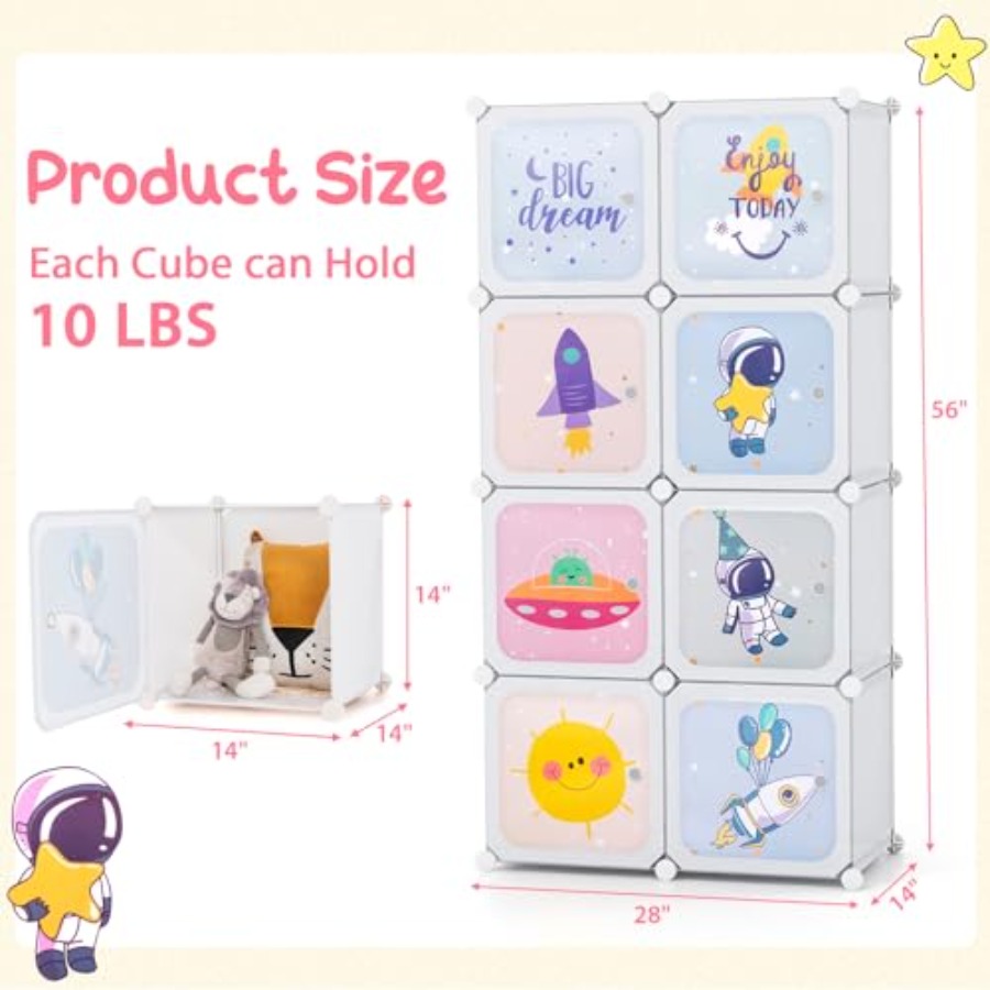 Wardrobe Kid Closet Portable B - Baby Nursery Wardrobe incelemesi ve fiyatı