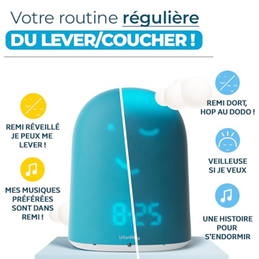 REMI - The Ultimate Ok to Wake - Sound Sleep Trainer Clock incelemesi ve fiyatı