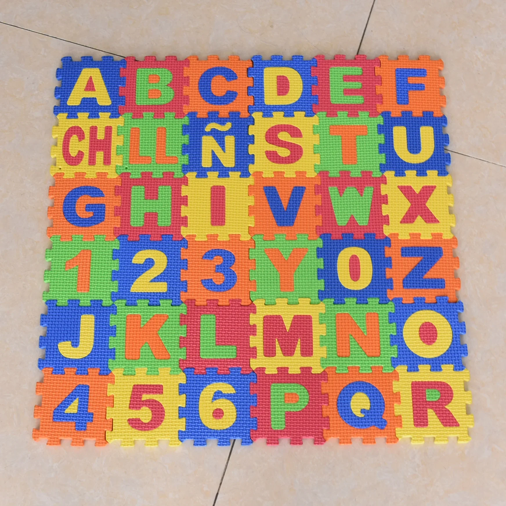 Play Mats 36pcs 9cm Number Alp - Baby Nursery Cushion incelemesi ve fiyatı