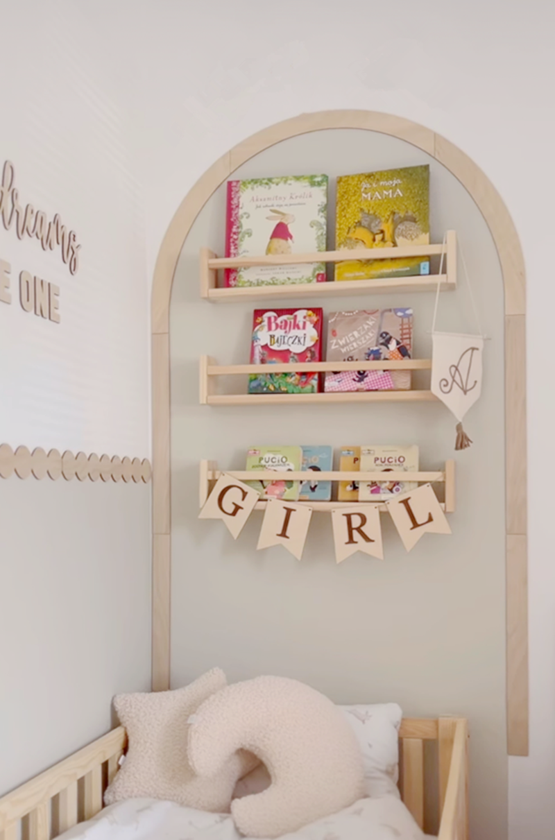 Modern unfinished Wood Wall Ar - Baby Nursery Frames incelemesi ve fiyatı