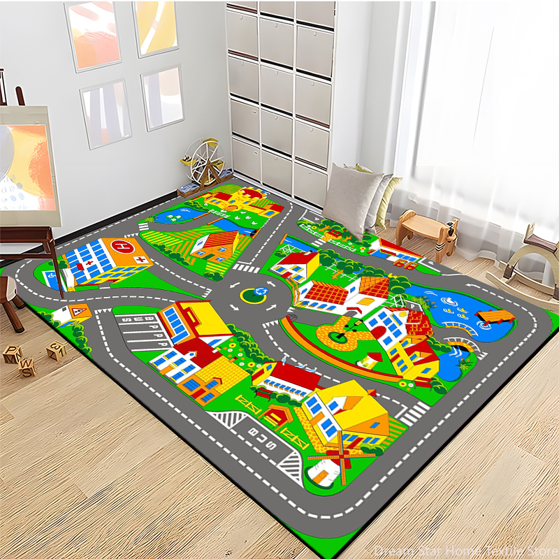 Kids Road Traffic Carpet Carto - Baby Nursery Mat incelemesi ve fiyatı