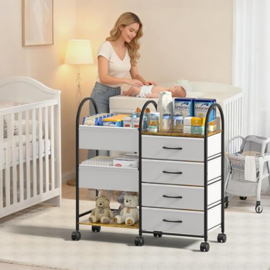 Baby Diaper Caddy Organizer Ca - Baby Nursery Drawers incelemesi ve fiyatı