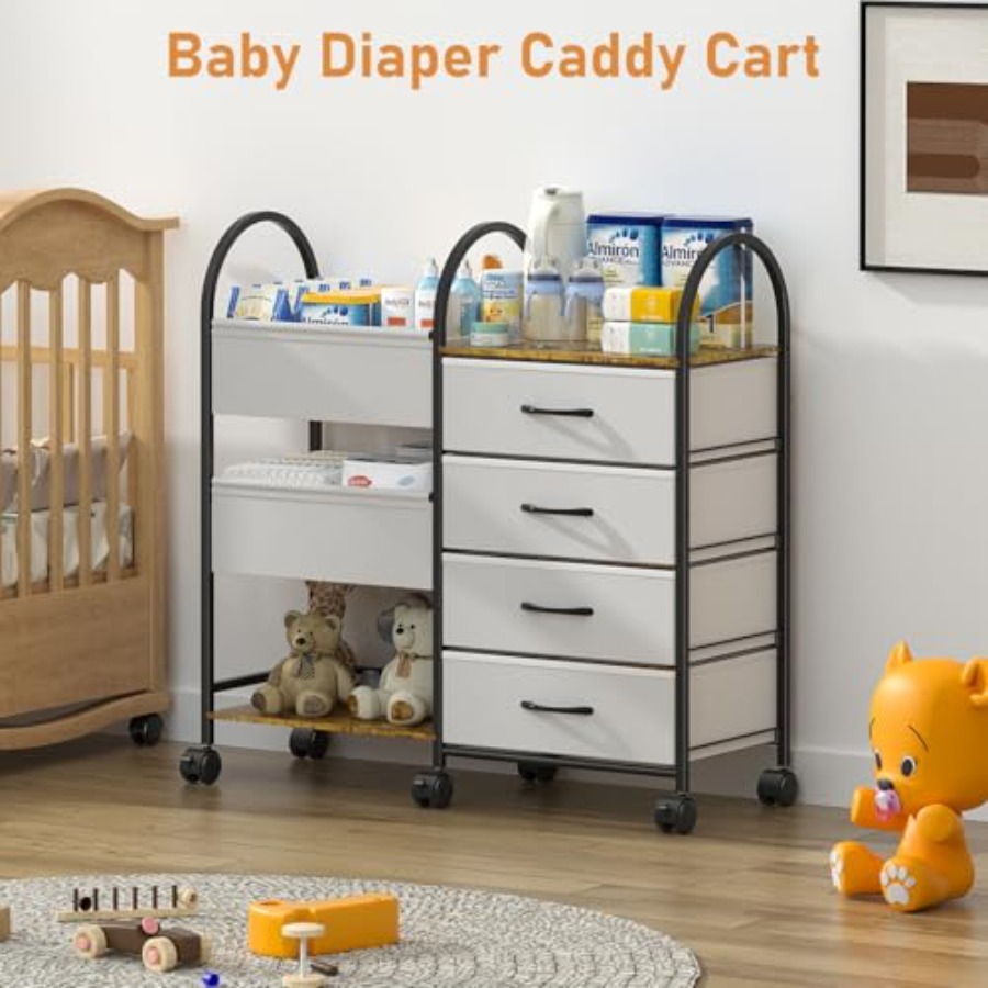 Baby Diaper Caddy Organizer Ca - Baby Nursery Drawers incelemesi ve fiyatı