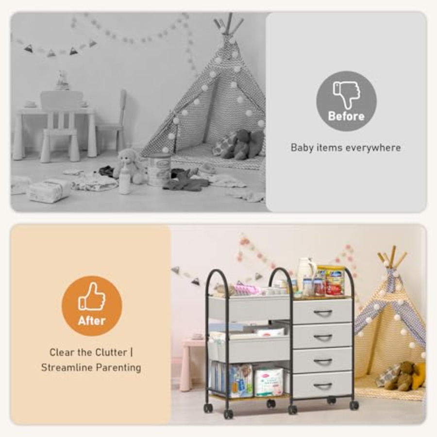 Baby Diaper Caddy Organizer Ca - Baby Nursery Drawers incelemesi ve fiyatı