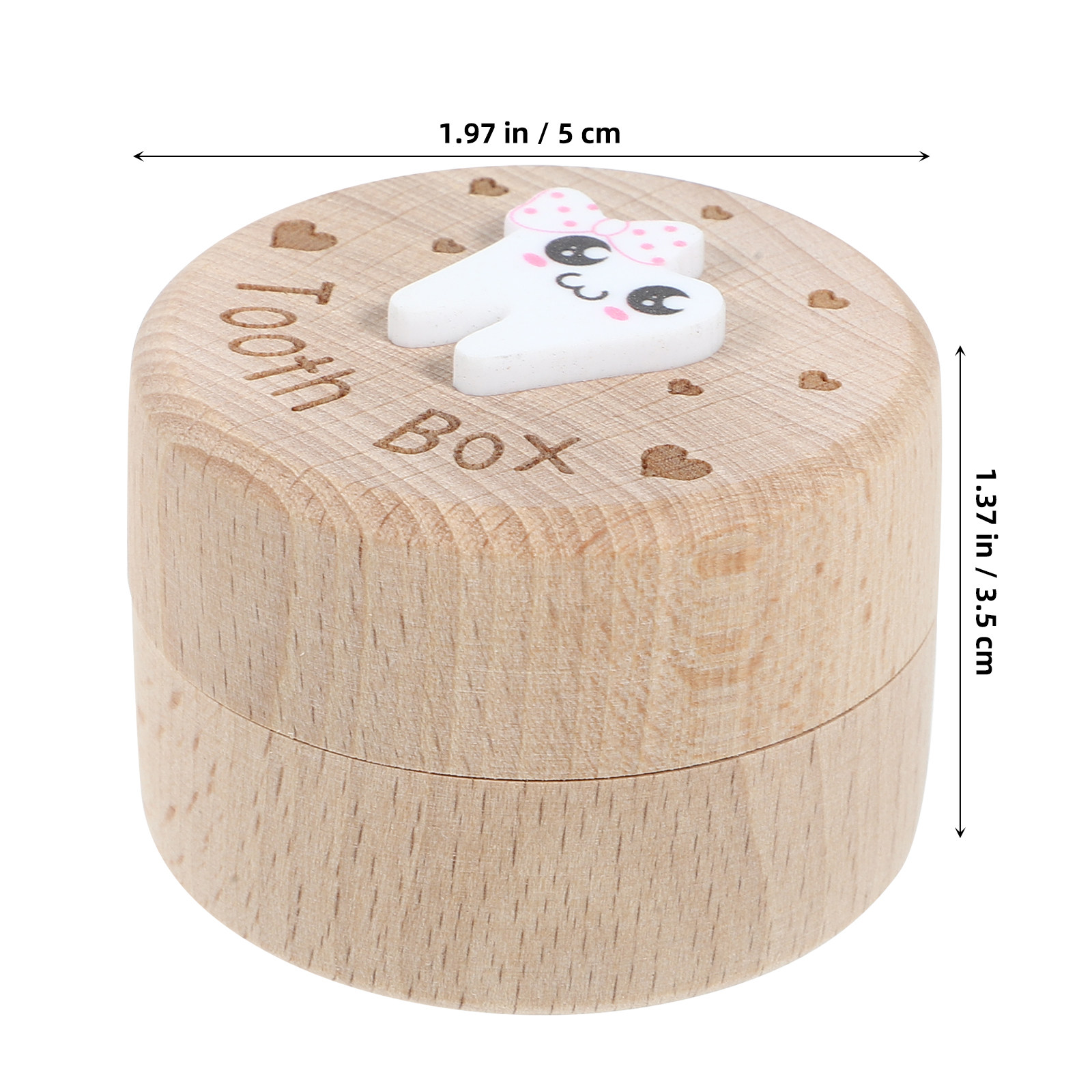 Baby Tooth Box Wooden Keepsake - Baby Keepsake Box incelemesi ve fiyatı