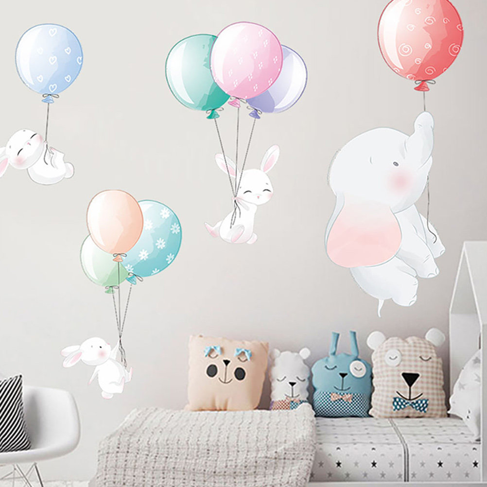 Elephant Wall Decals 30x90cm C - Wall Decal Nursery incelemesi ve fiyatı
