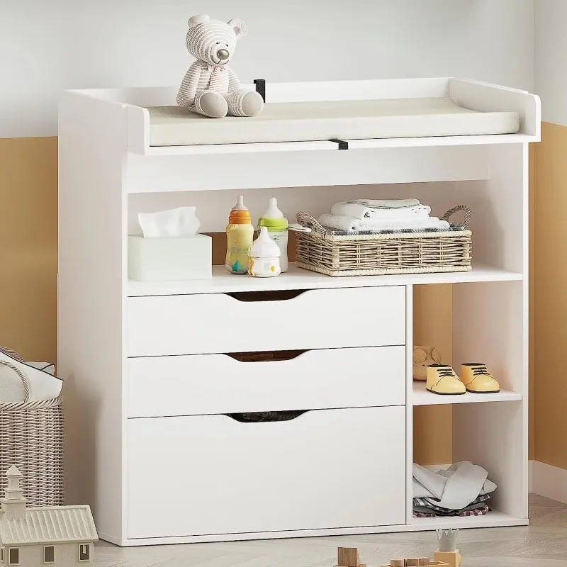 Contemporary minimalist MDF wh - Baby Nursery Drawers incelemesi ve fiyatı