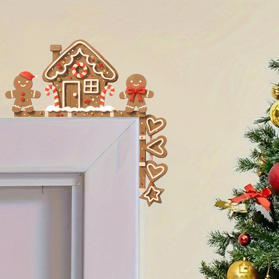 Gingerbread House & Man Christ - Wall Decal Nursery incelemesi ve fiyatı