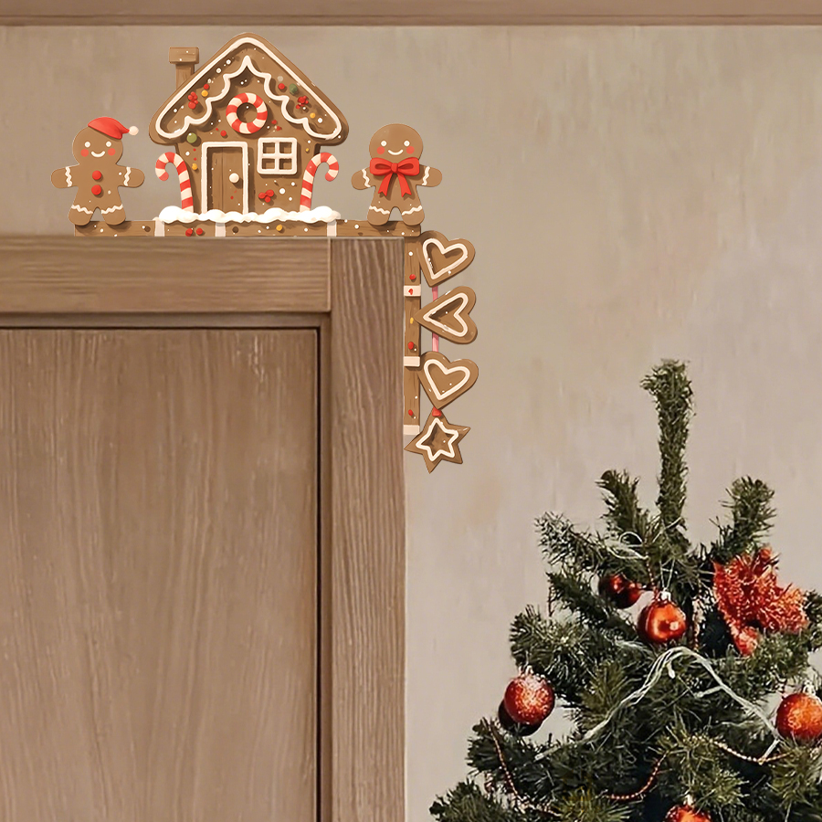 Gingerbread House & Man Christ - Wall Decal Nursery incelemesi ve fiyatı
