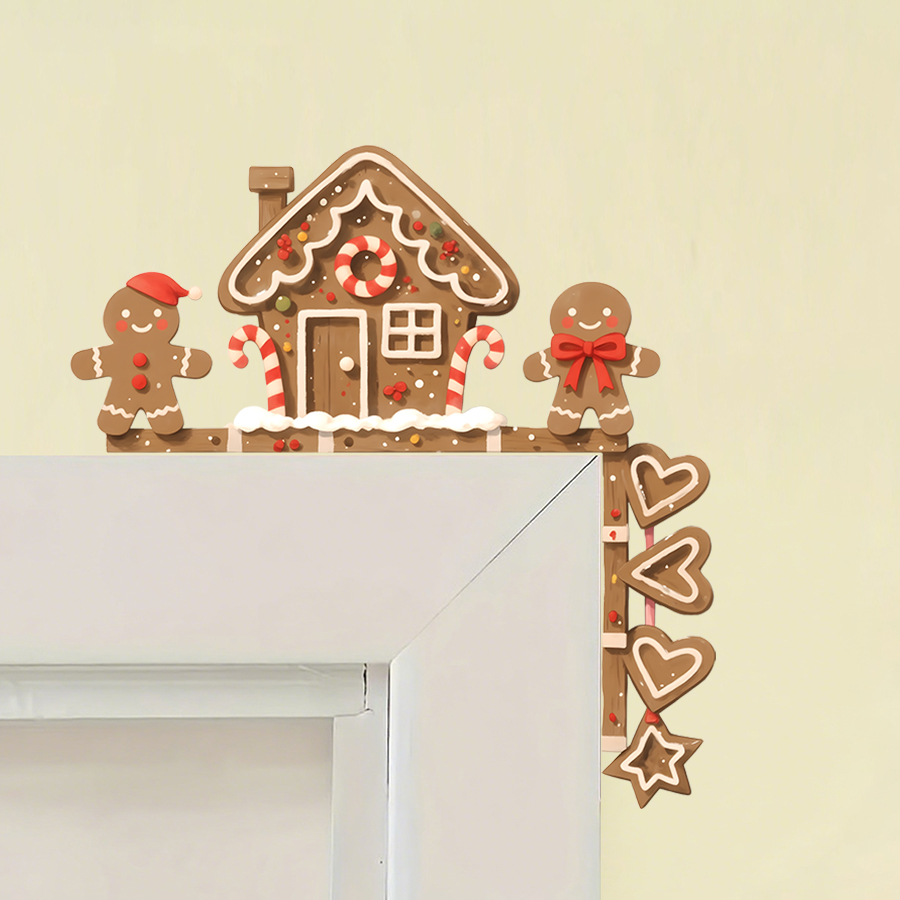 Gingerbread House & Man Christ - Wall Decal Nursery incelemesi ve fiyatı
