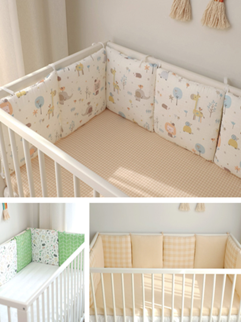 6pcs Baby Bumpers for Crib 30x - Baby Nursery Furniture Sets incelemesi ve fiyatı