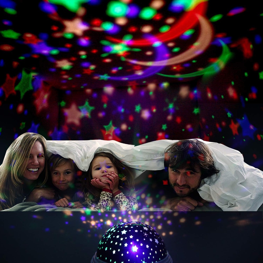8 Colors Rotating Star Project - Baby Nursery Colors incelemesi ve fiyatı