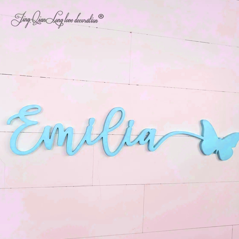 Custom Name Sign: Baby Girl Nu - Baby Nursery Name Sign incelemesi ve fiyatı