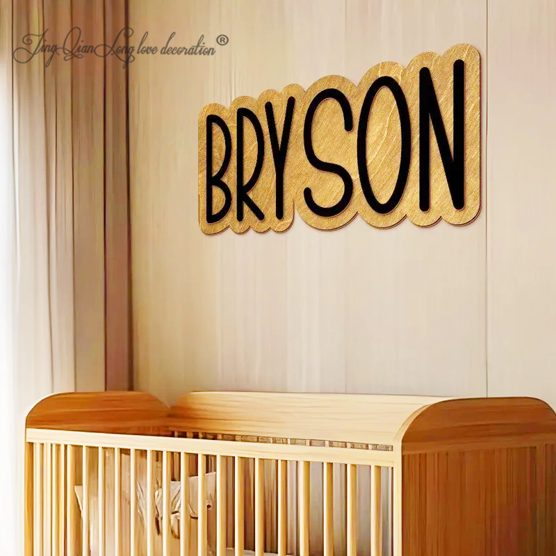 Custom Wood Name Sign Nursery  - Baby Nursery Name Sign incelemesi ve fiyatı