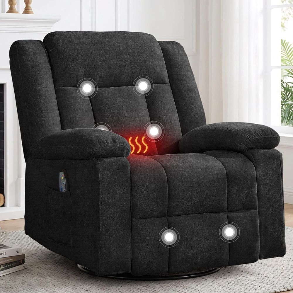 Luxury 360° Swivel Rocker Recl - Rocking Chair Nursery incelemesi ve fiyatı