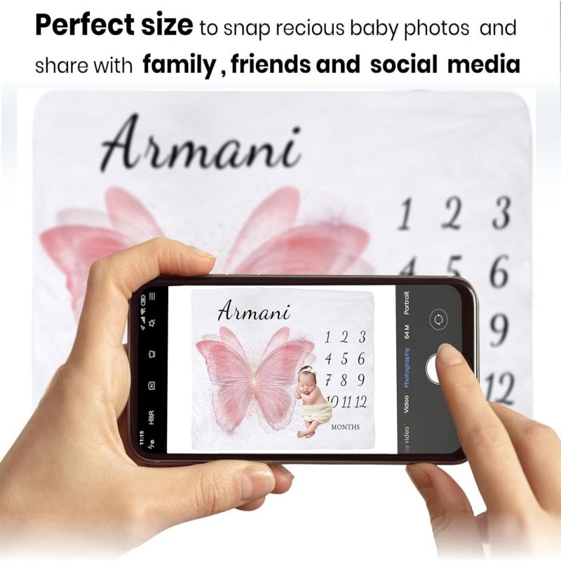 VIKAMA Pink Butterfly Baby Mil - Baby Nursery Mat incelemesi ve fiyatı