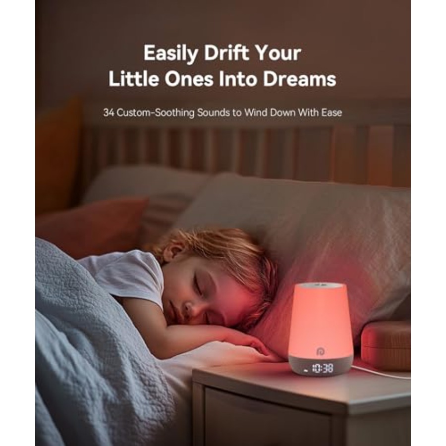 Sound Machine Baby - White Noi - Sound Sleep Trainer Clock incelemesi ve fiyatı