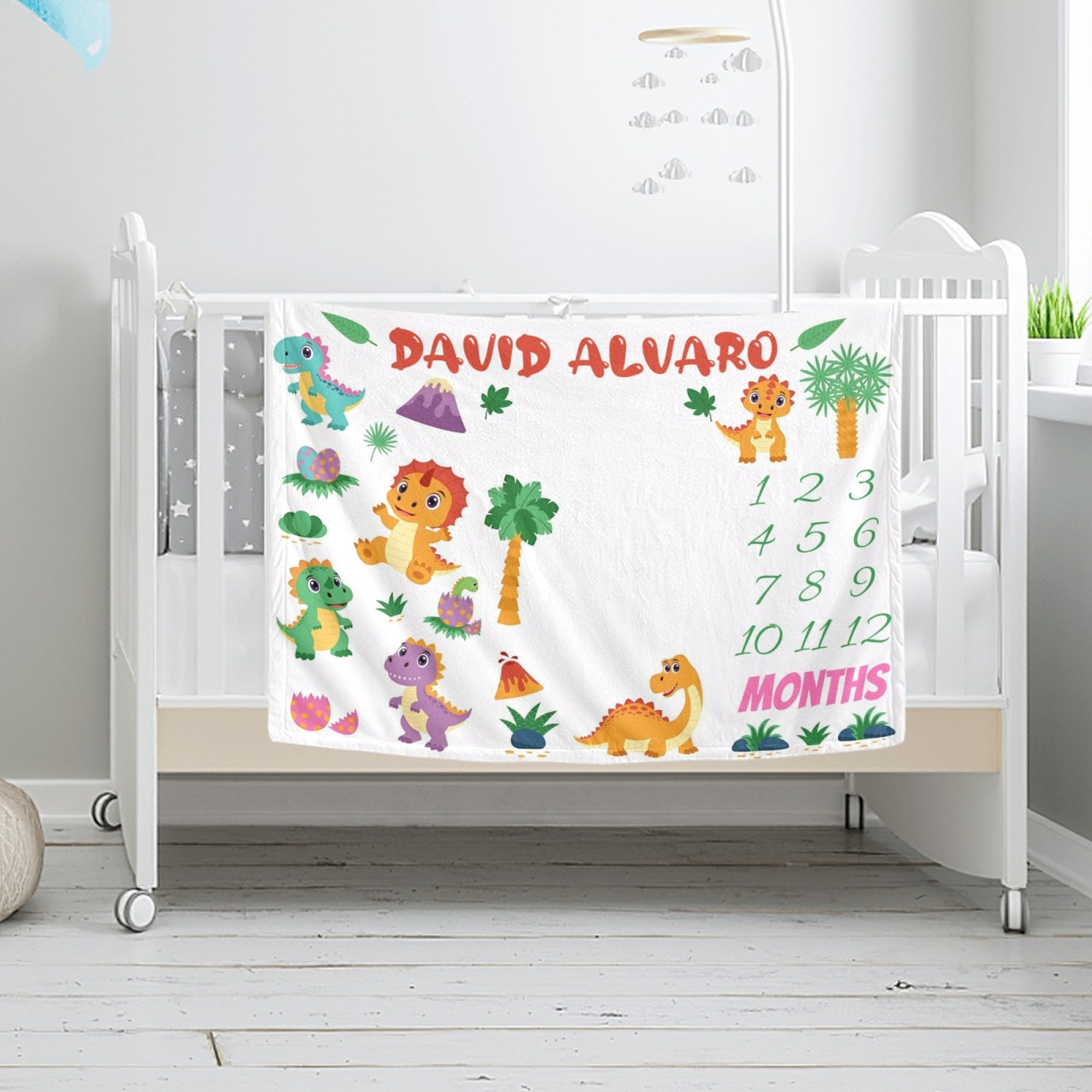 VIKAMA Dinosaur Themed Baby Mi - Baby Nursery Mat incelemesi ve fiyatı