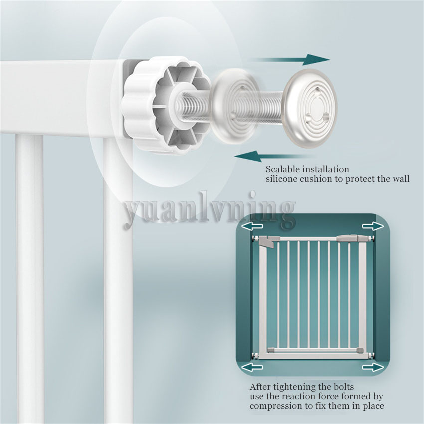 78CM Baby Stair Safety Guardra - Baby Gate Extra Wide incelemesi ve fiyatı