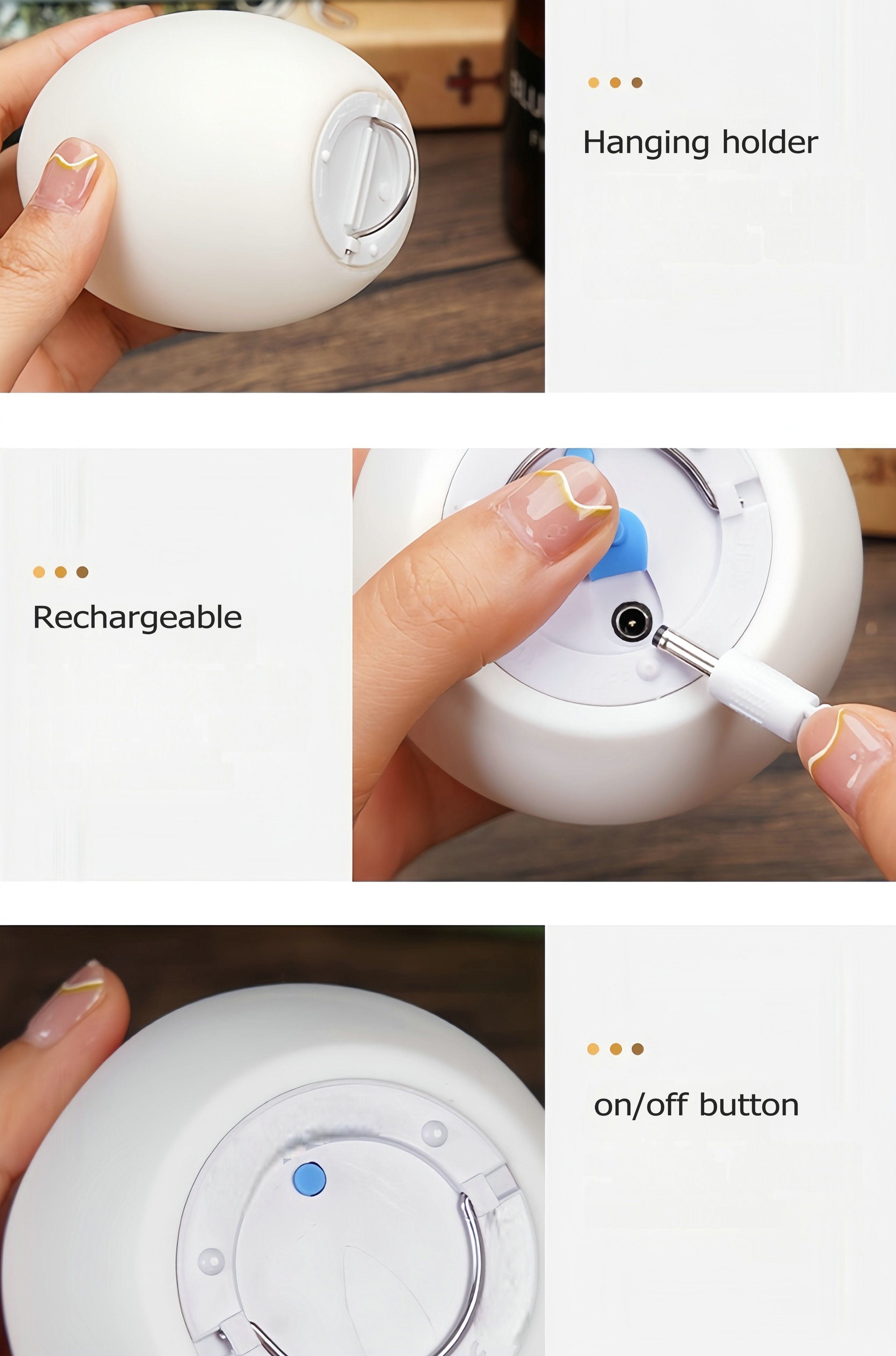 Baby Night Light Rechargeable  - Baby Nursery Colors incelemesi ve fiyatı