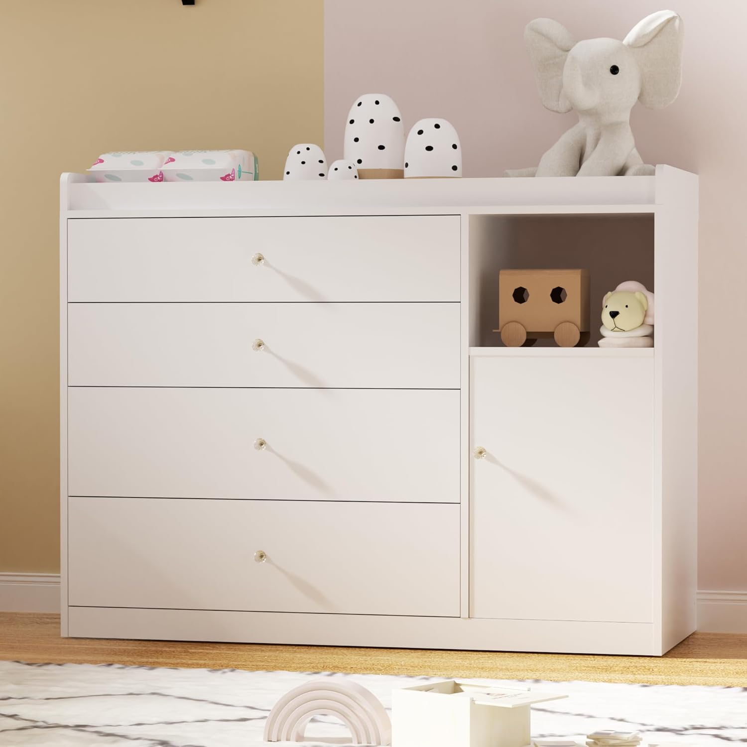 Baby Dresser Changing Table wi - Baby Nursery Dresser Changing Table incelemesi ve fiyatı