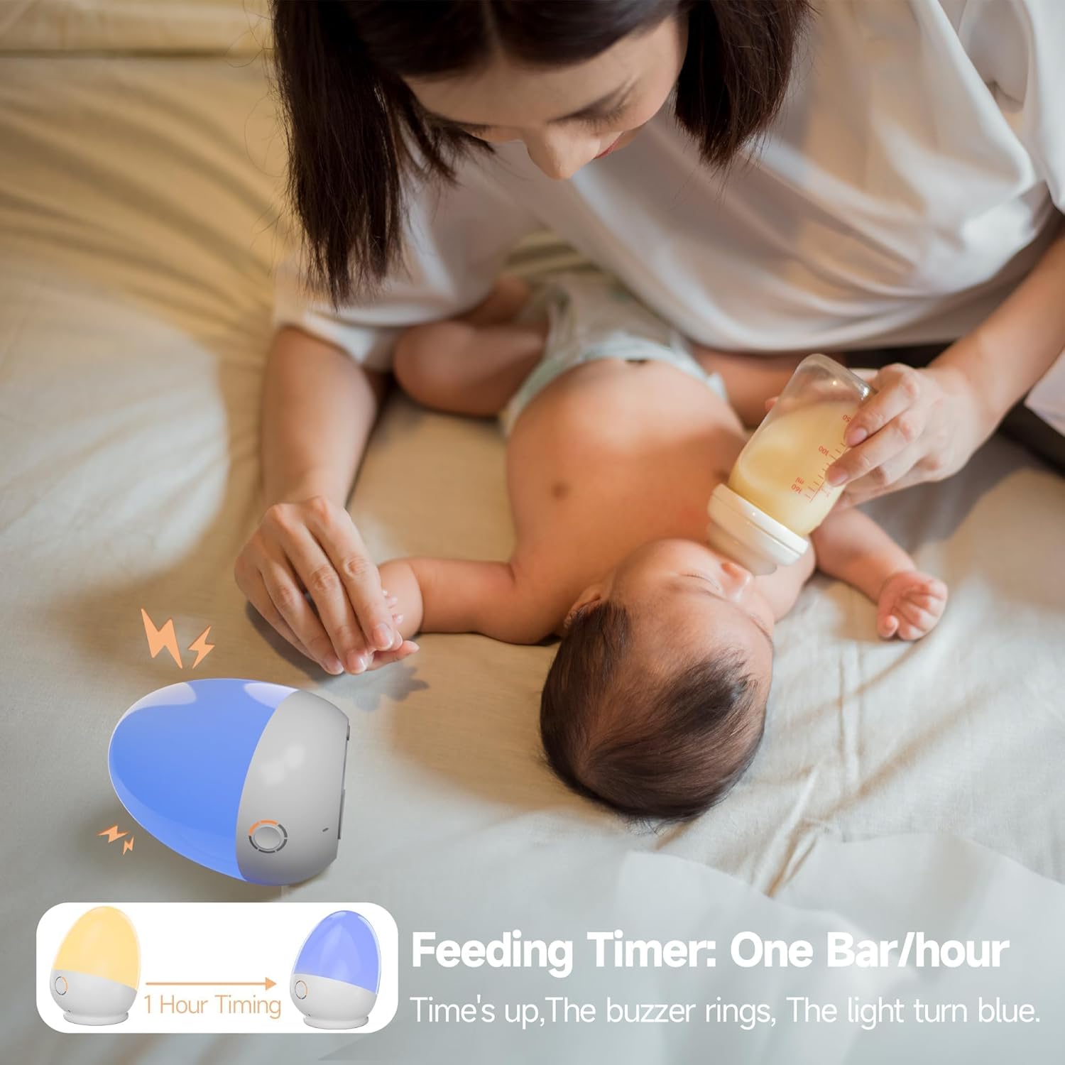 Touch Egg Night Light for Baby - Baby Nursery Colors incelemesi ve fiyatı