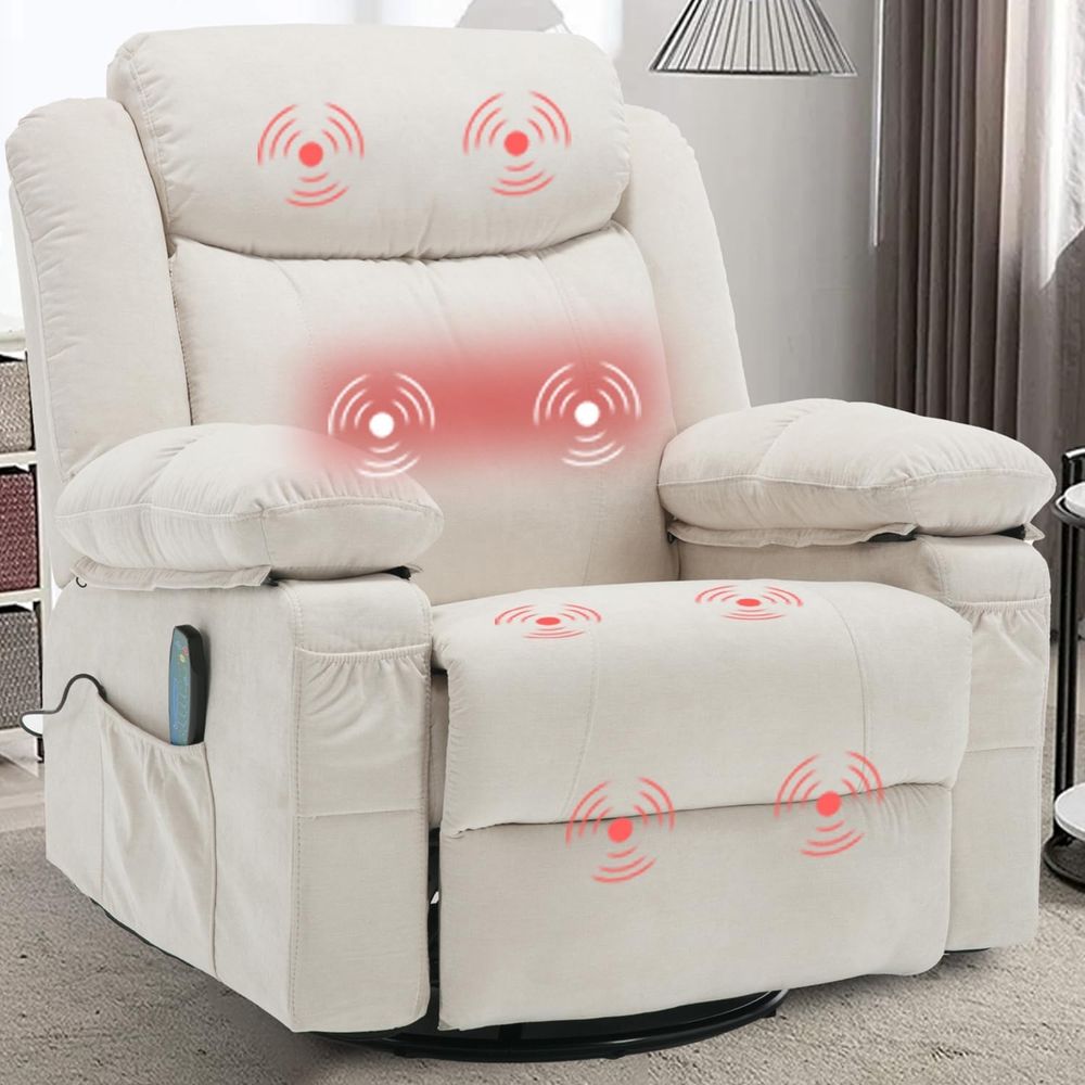 Rocker Recliner Chair with Mas - Rocking Chair Nursery incelemesi ve fiyatı