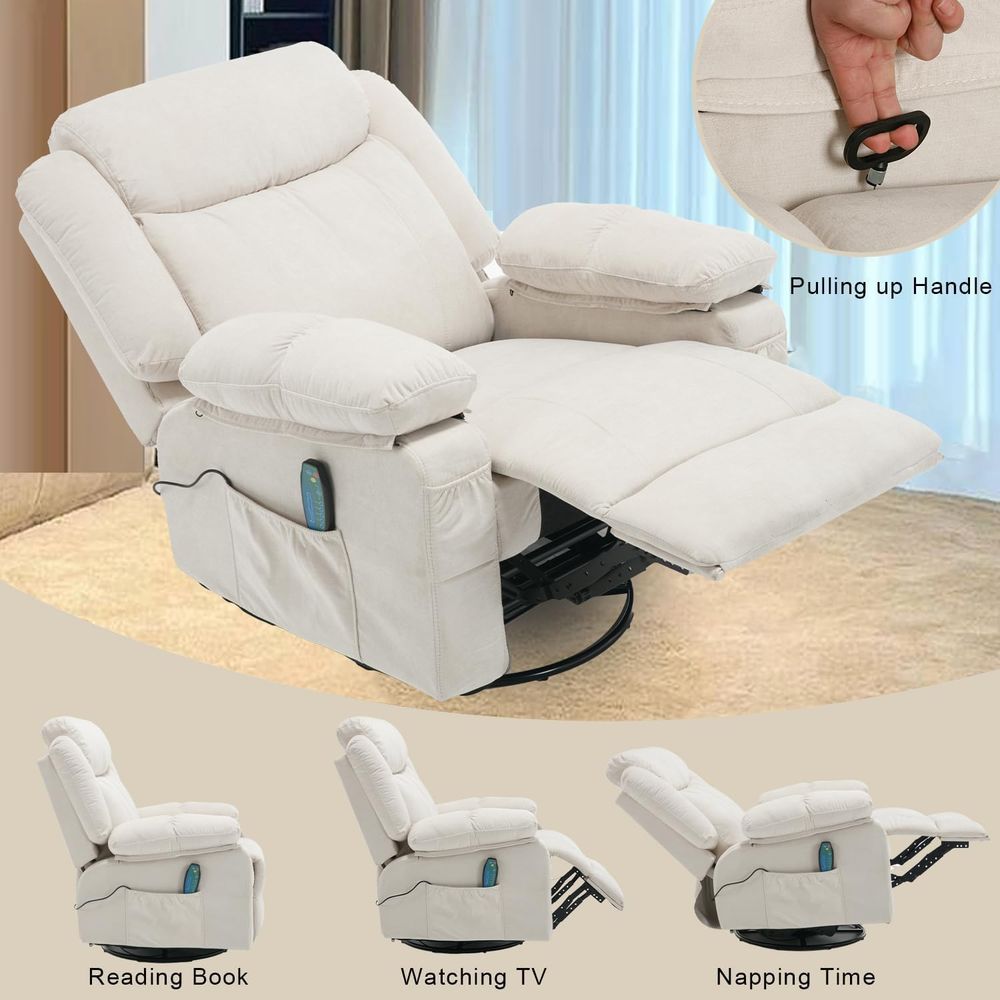 Rocker Recliner Chair with Mas - Rocking Chair Nursery incelemesi ve fiyatı