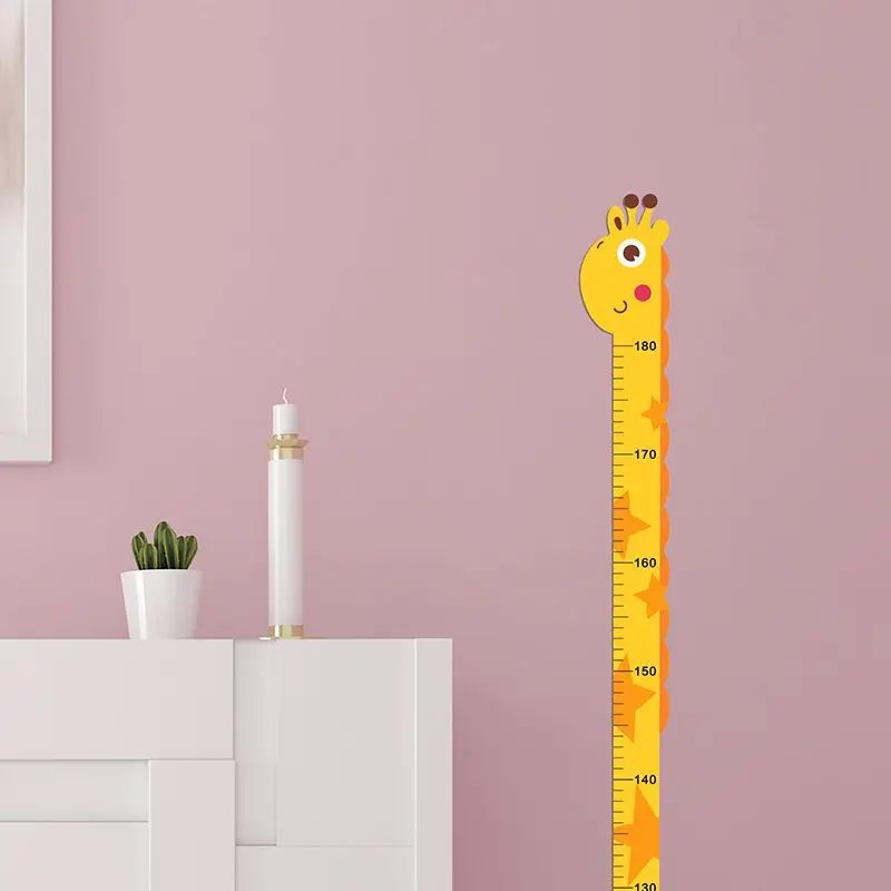 Cartoon Animals Baby Height Me - Wall Decal Nursery incelemesi ve fiyatı