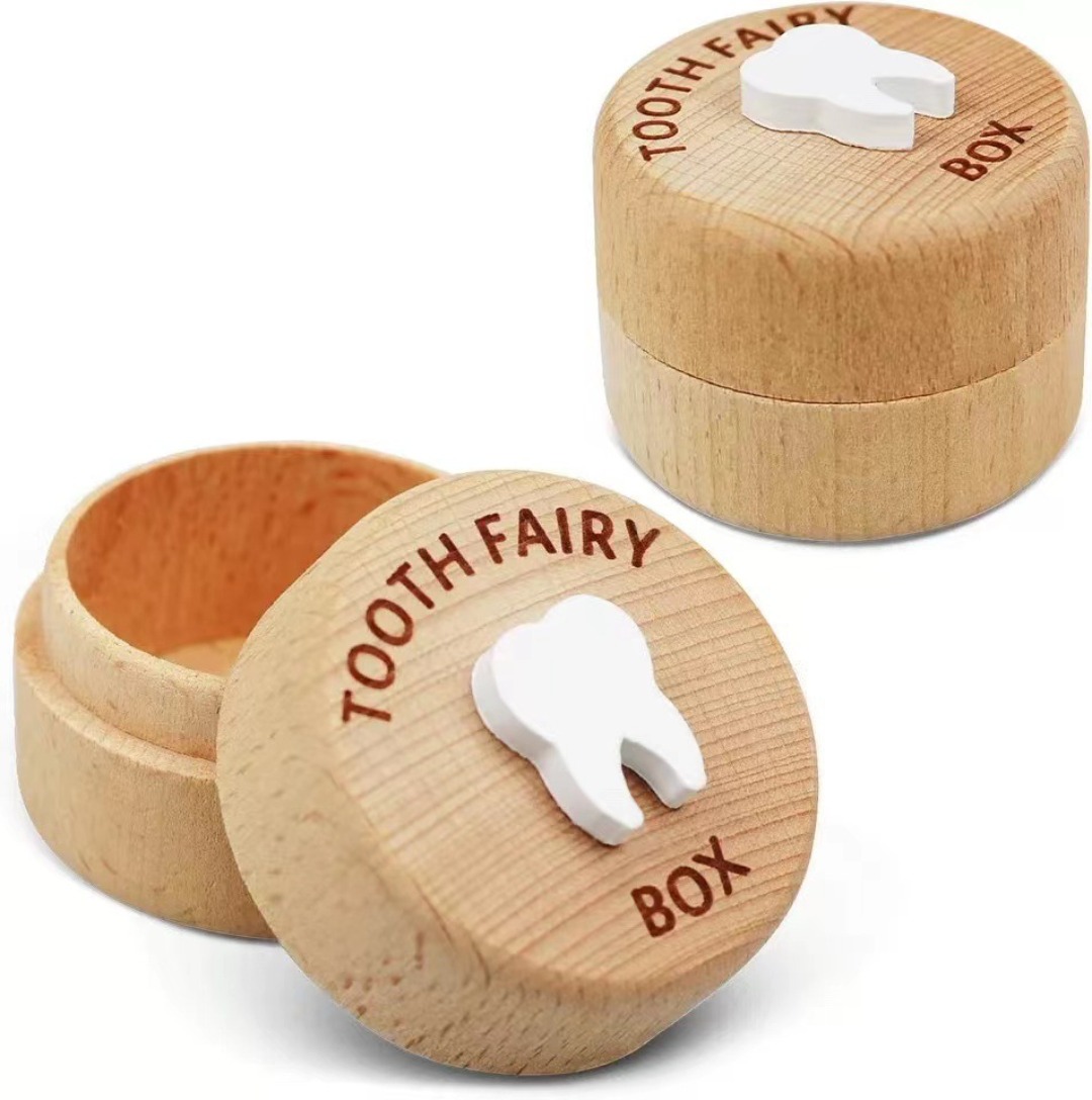 1pcs Wooden Baby Tooth Keepsak - Baby Keepsake Box incelemesi ve fiyatı