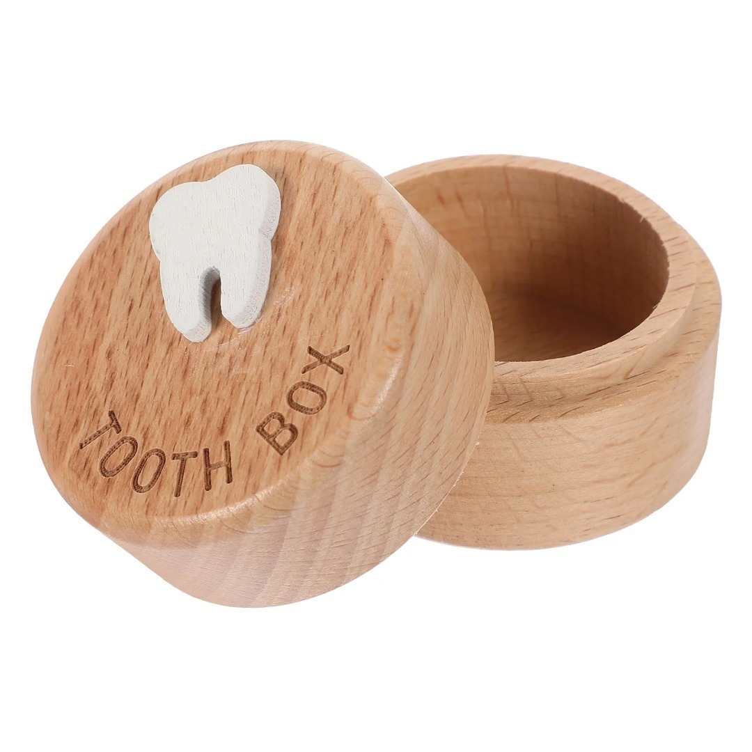 1pcs Wooden Baby Tooth Keepsak - Baby Keepsake Box incelemesi ve fiyatı