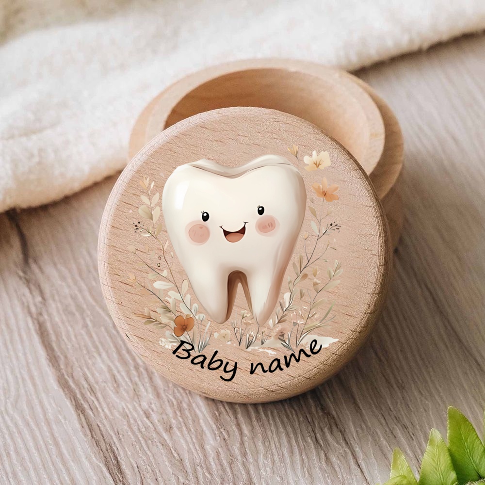 Personalised Baby First Tooth  - Baby Keepsake Box incelemesi ve fiyatı