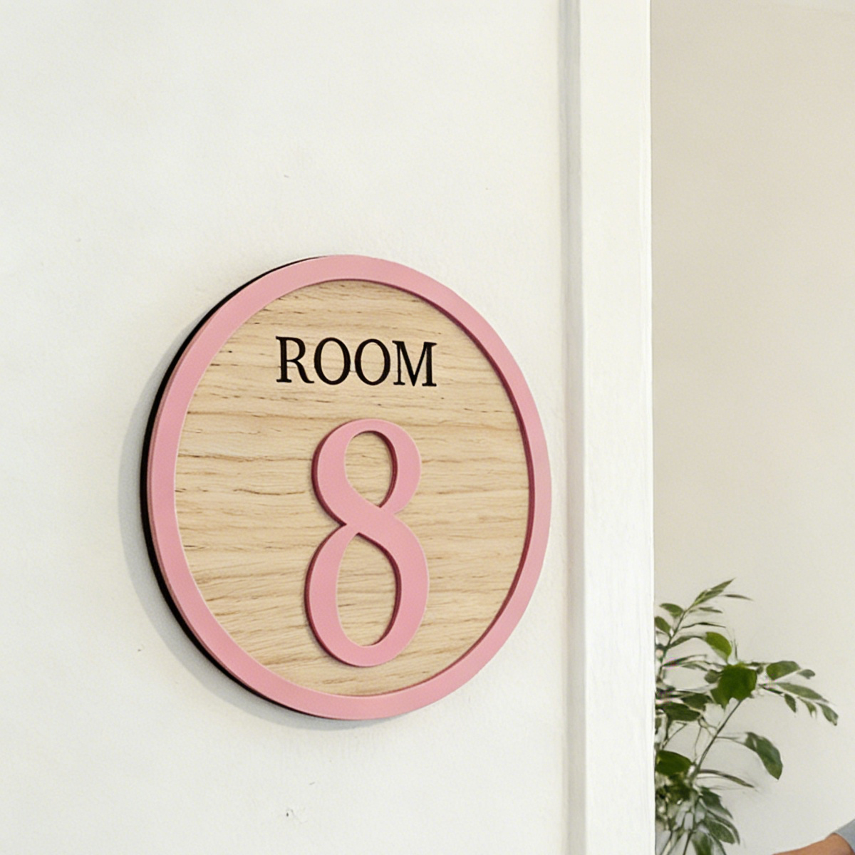 1Pc Cutom Room Number Wooden A - Baby Nursery Decorations incelemesi ve fiyatı