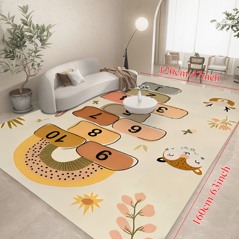 Cute Cartoon Animal Hopscotch  - Baby Nursery Mat incelemesi ve fiyatı