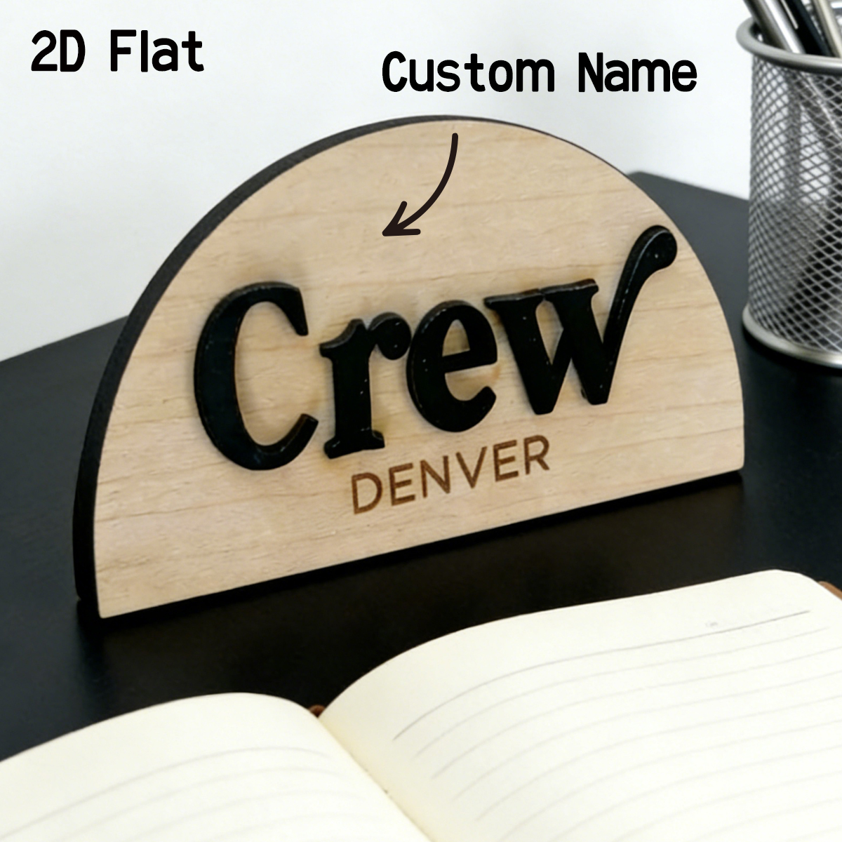 1Pc Cutom Crescent Wooden Acry - Baby Nursery Decorations incelemesi ve fiyatı