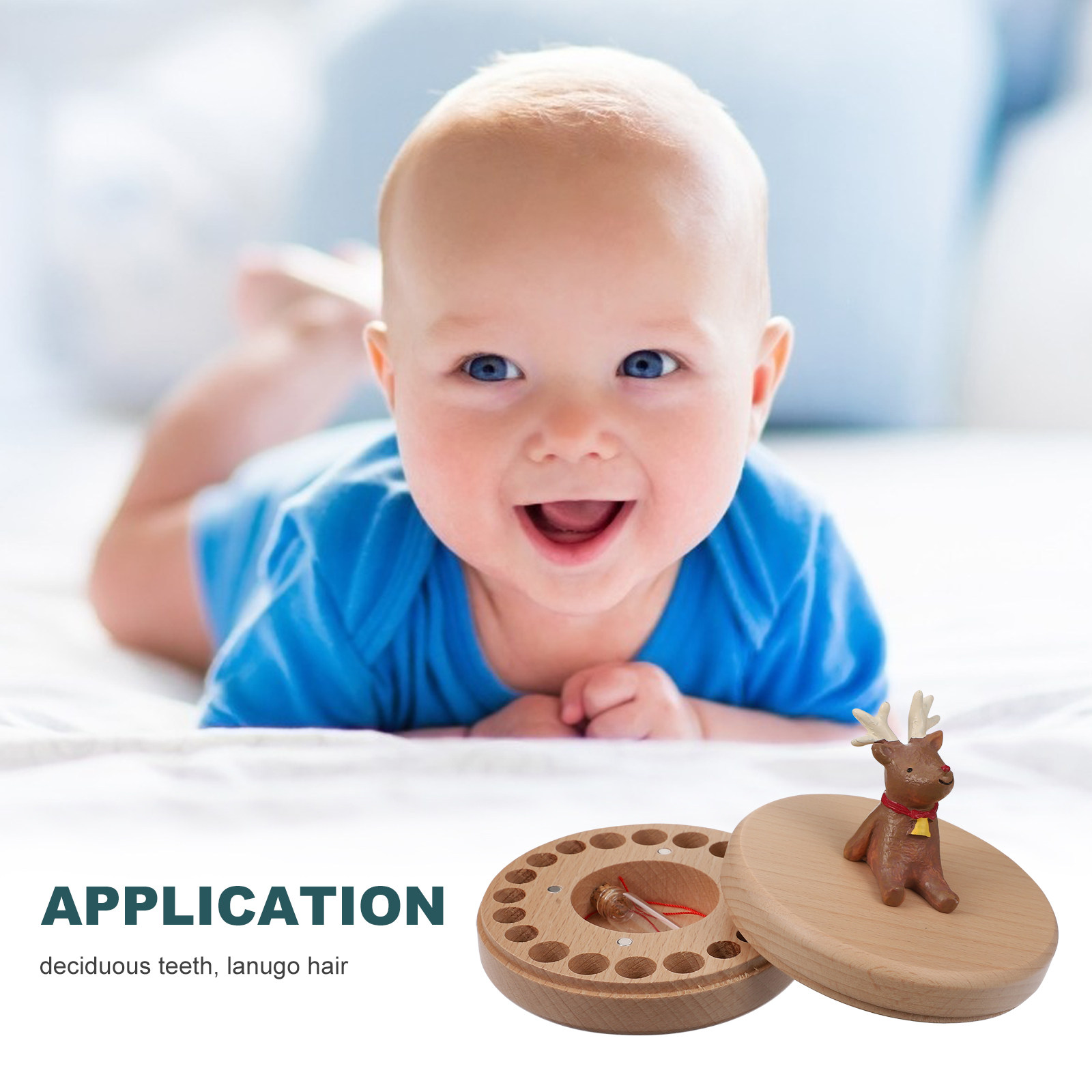 Handcrafted Wooden Baby Teeth  - Baby Keepsake Box incelemesi ve fiyatı